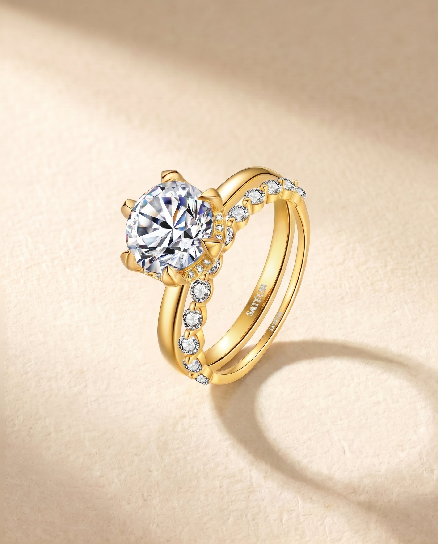 Sateur Aurous Gold Fusione Ring™