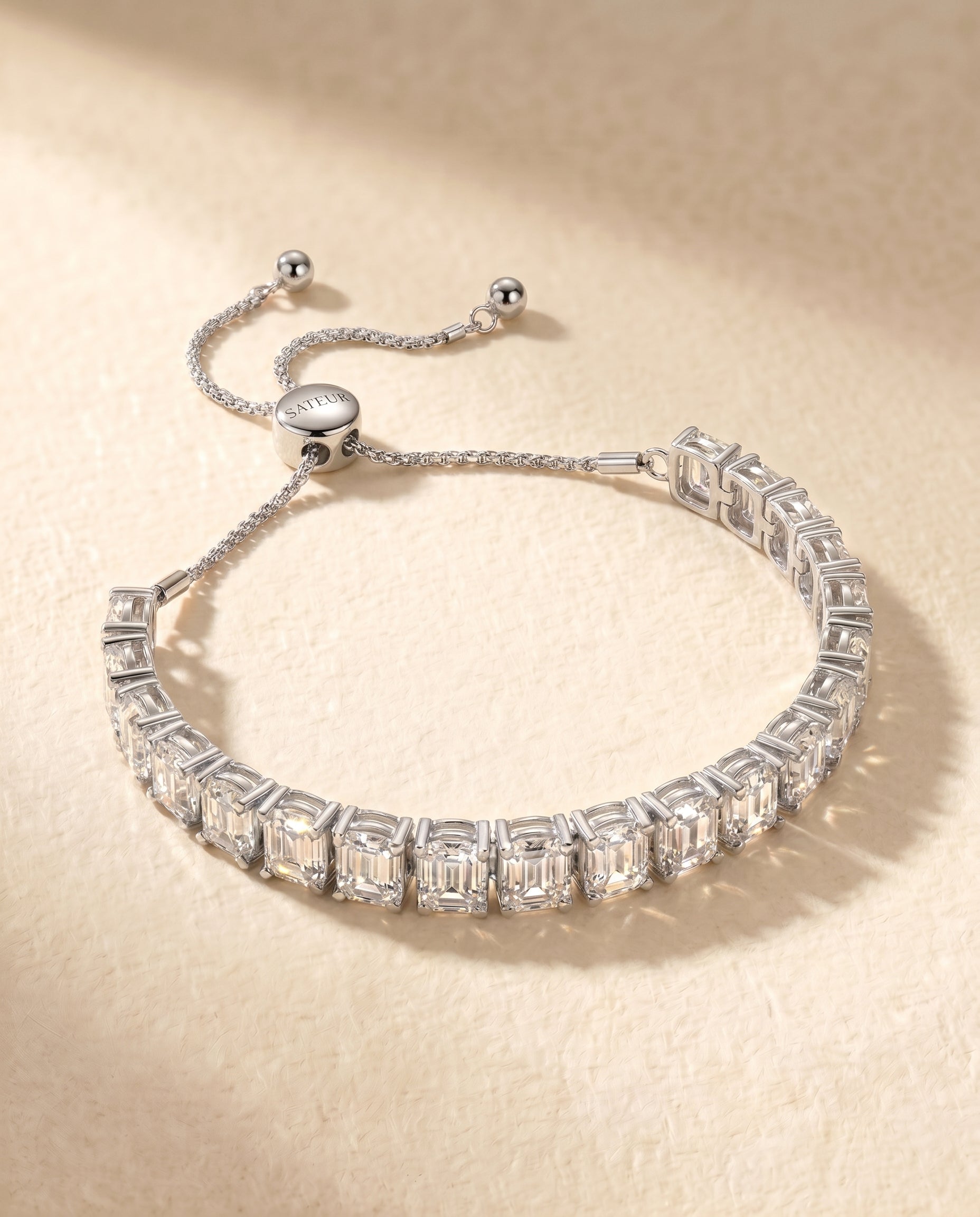 Satéur Coffre au Trésor Diamond Bracelet™, 18K White Gold