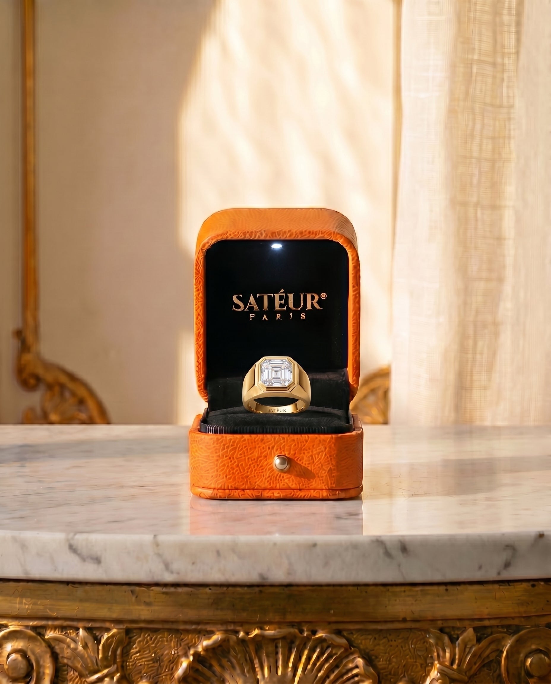 Satéur Homme Gold Latérale Ring™