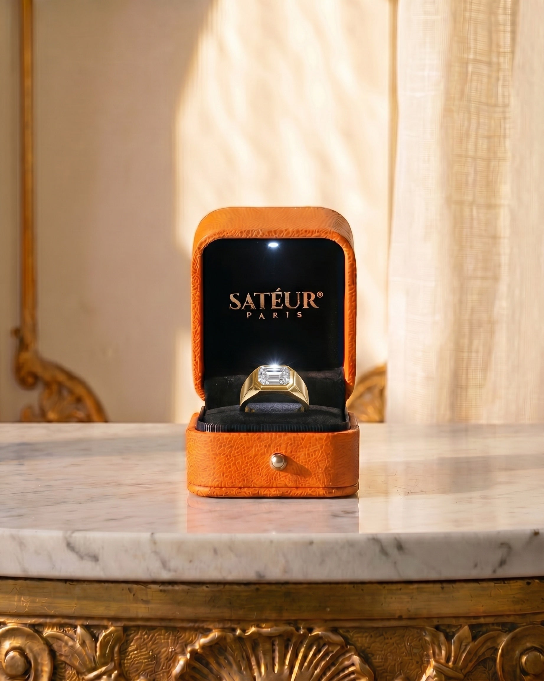 Satéur Homme Gold L' Esprit Ring™