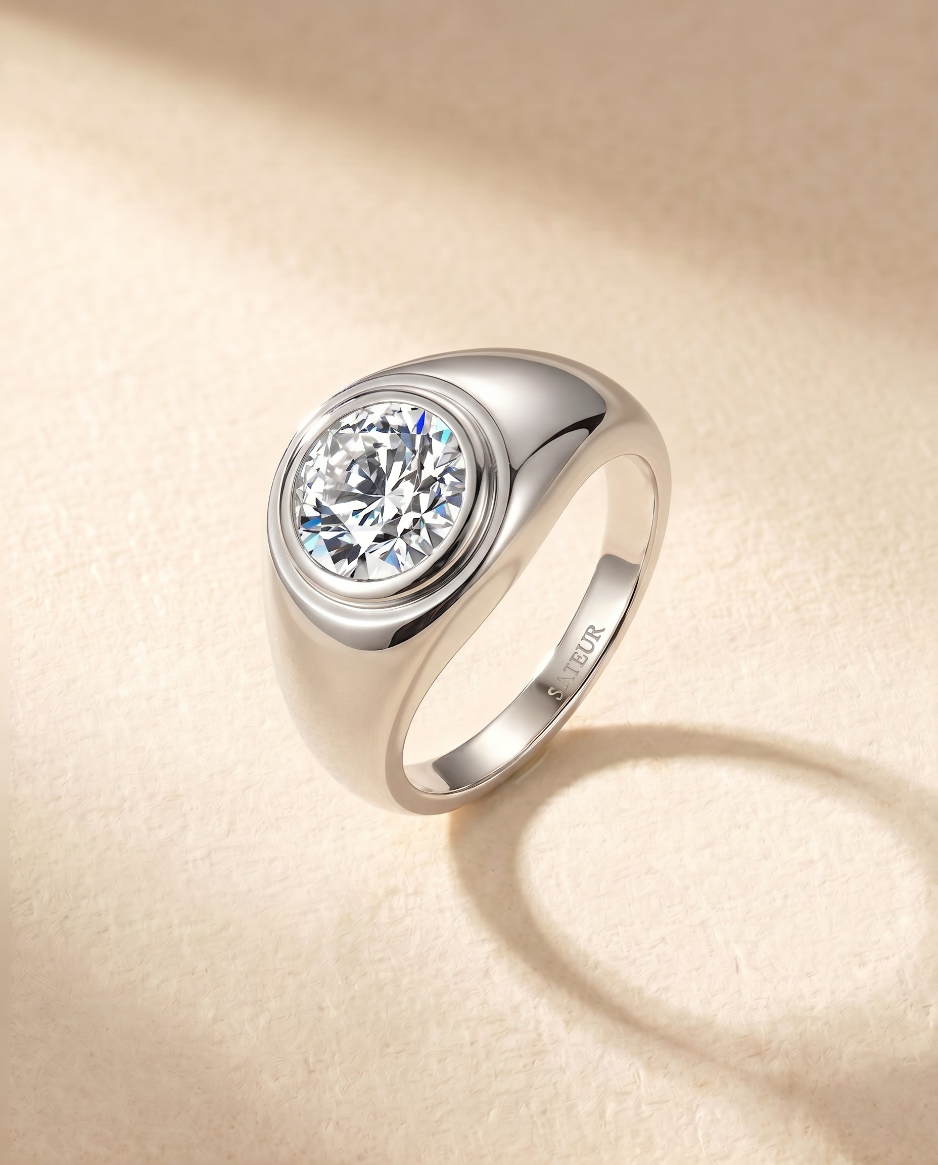 Satéur Homme Silver L' Orbite Ring™
