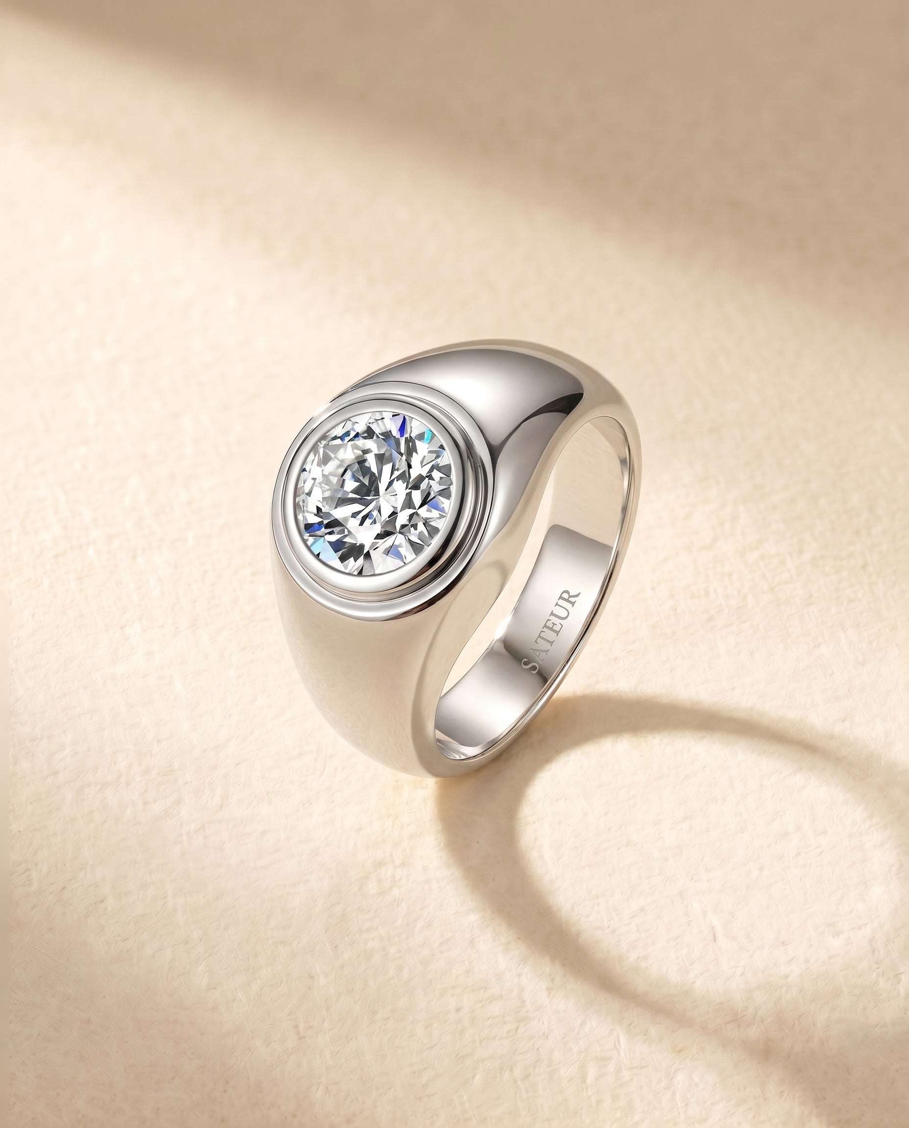 Satéur Homme Silver L' Orbite Ring™