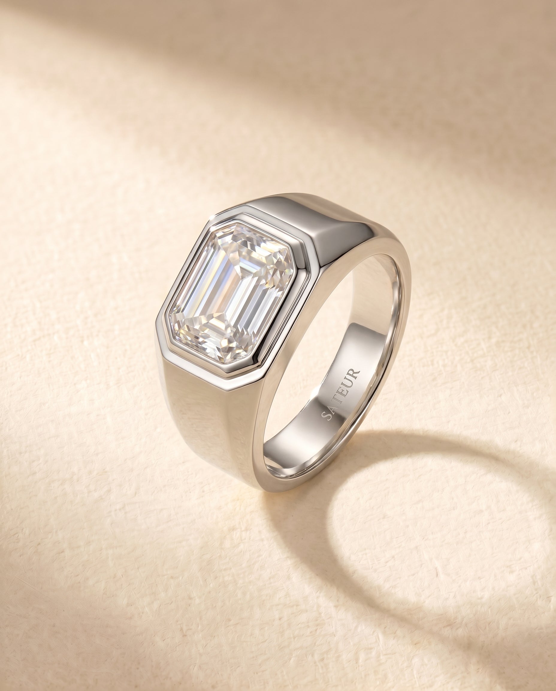 Satéur Homme Silver L' Esprit Ring™