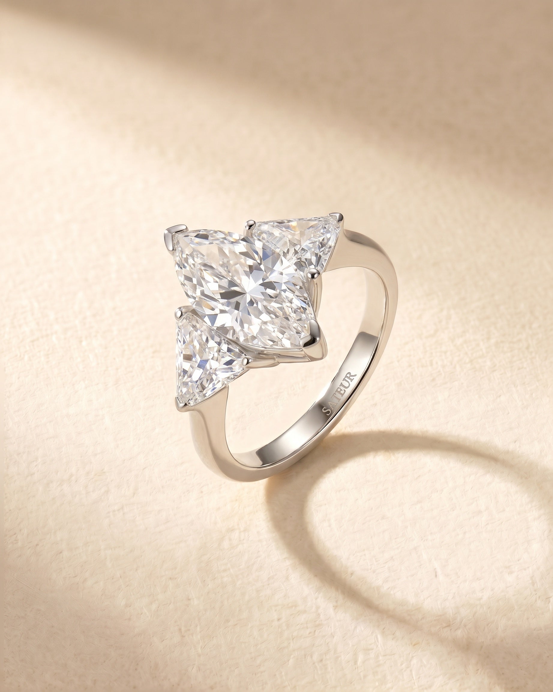 Satéur Star Lumière Classic Silver Ring