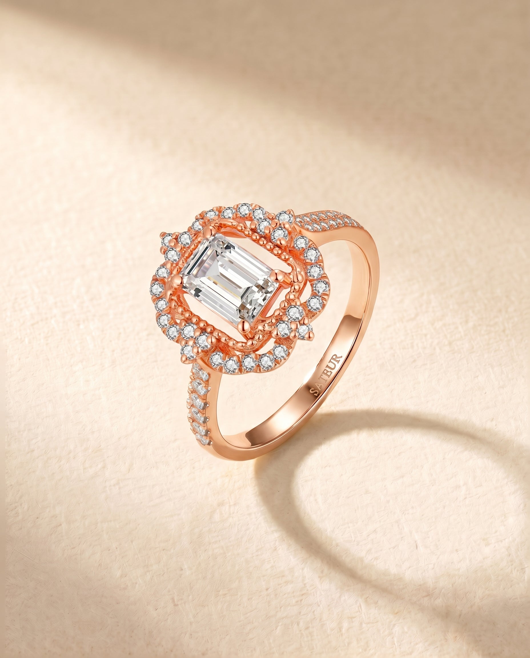Satéur Rétro Rosé Éclat Ring™