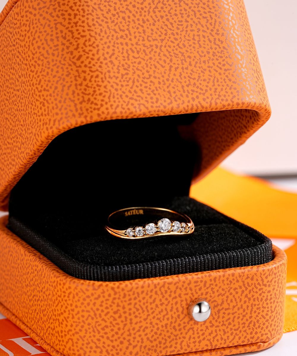Satéur Couronne d'Or Diamond Ring™, 18K Gold