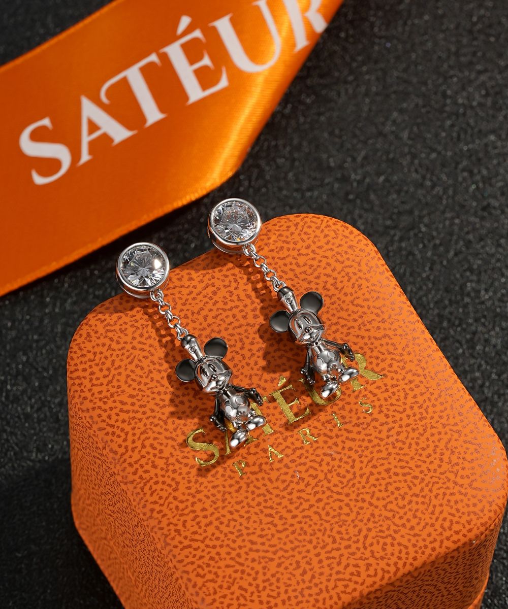Satéur® Mickey 1928 Classique Oorbellen