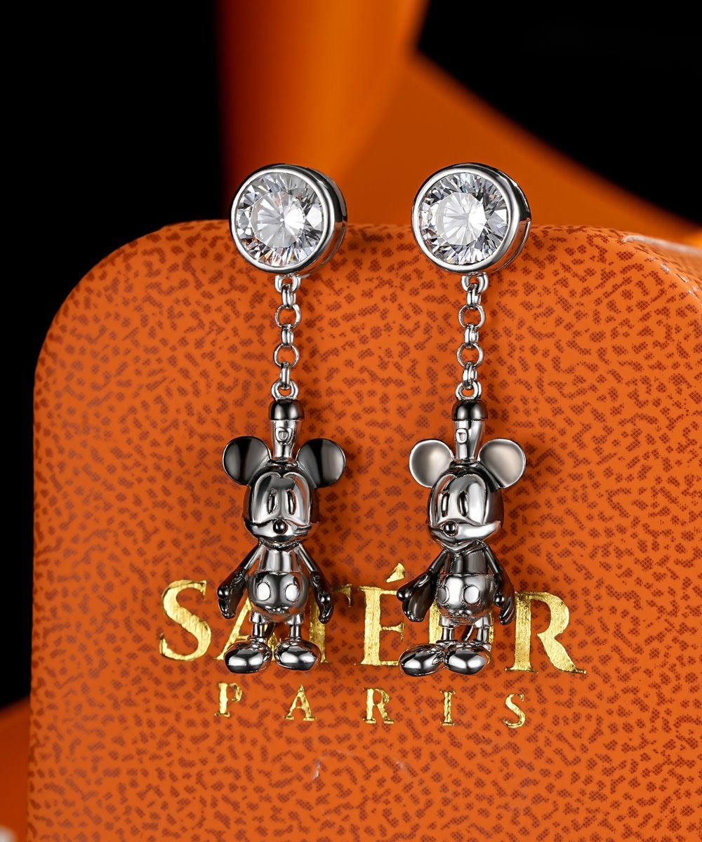 Satéur® Mickey 1928 Classique Oorbellen