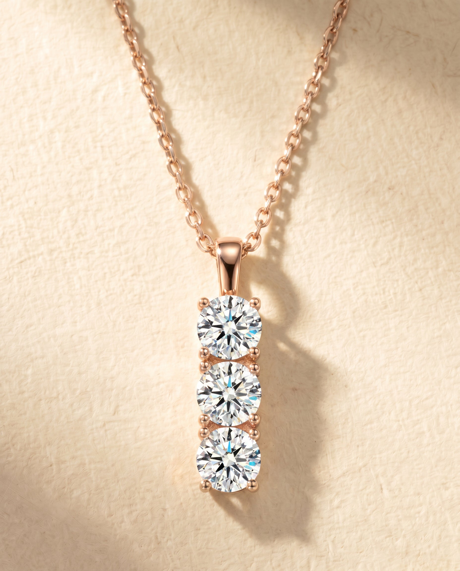 Satéur Rosé Trois Lumières Necklace™