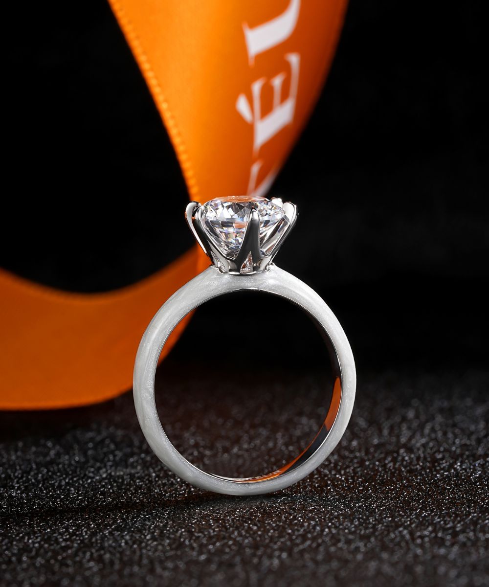 Satéur Colorée Starry Day Diamond Ring™, 18K White Gold