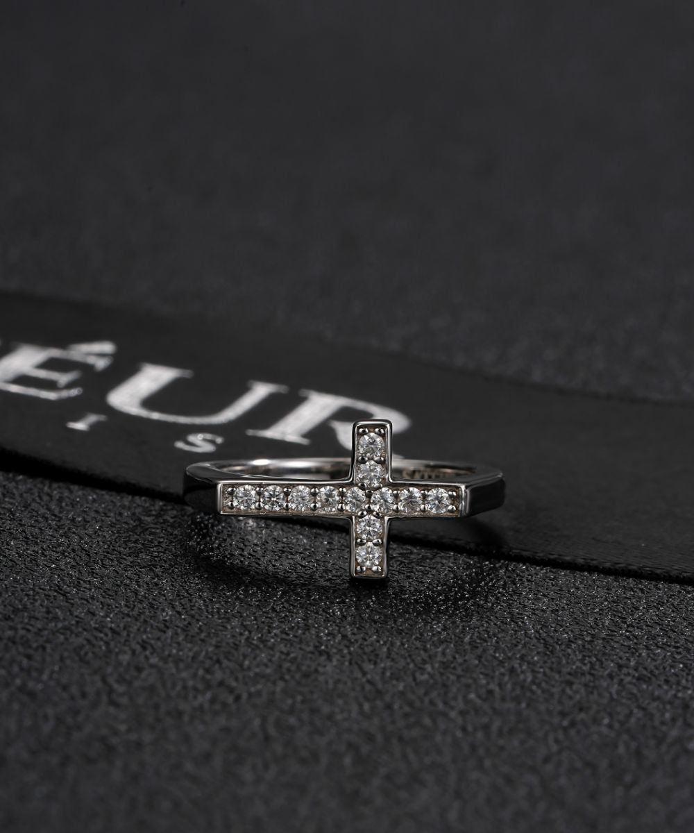 Satéur Vérité Diamond Ring™, 18K White Gold