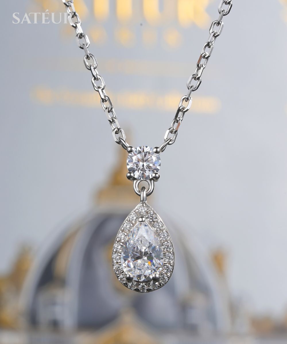 Satéur Jardin 1682 Diamond Necklace™, 18K White Gold