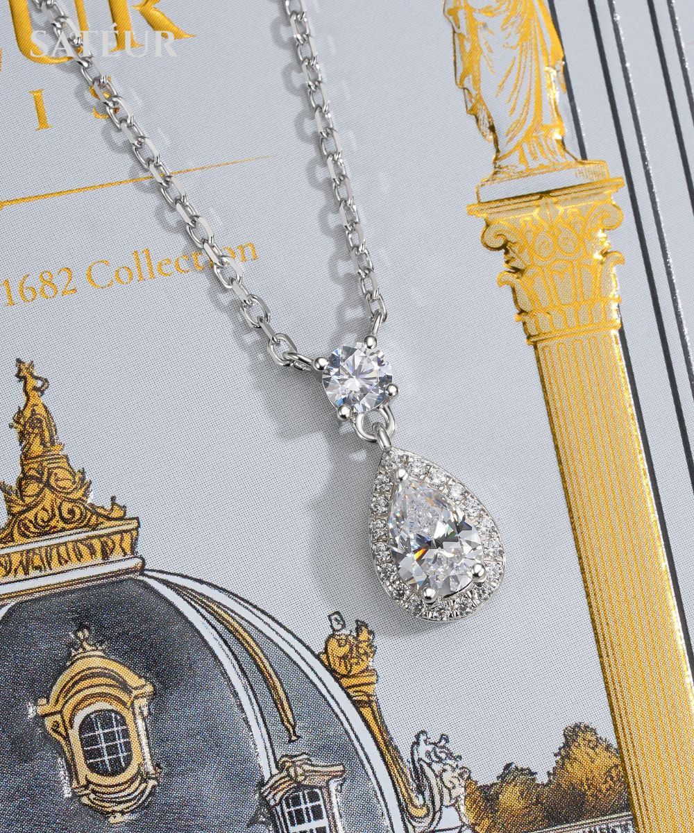 Satéur Jardin 1682 Diamond Necklace™, 18K White Gold