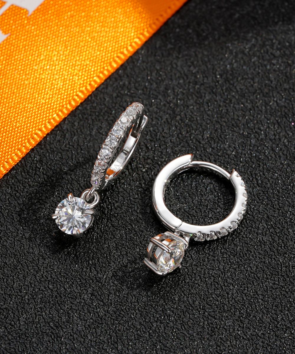 Satéur Jardin 1682 Diamond Earrings™, 18K White Gold
