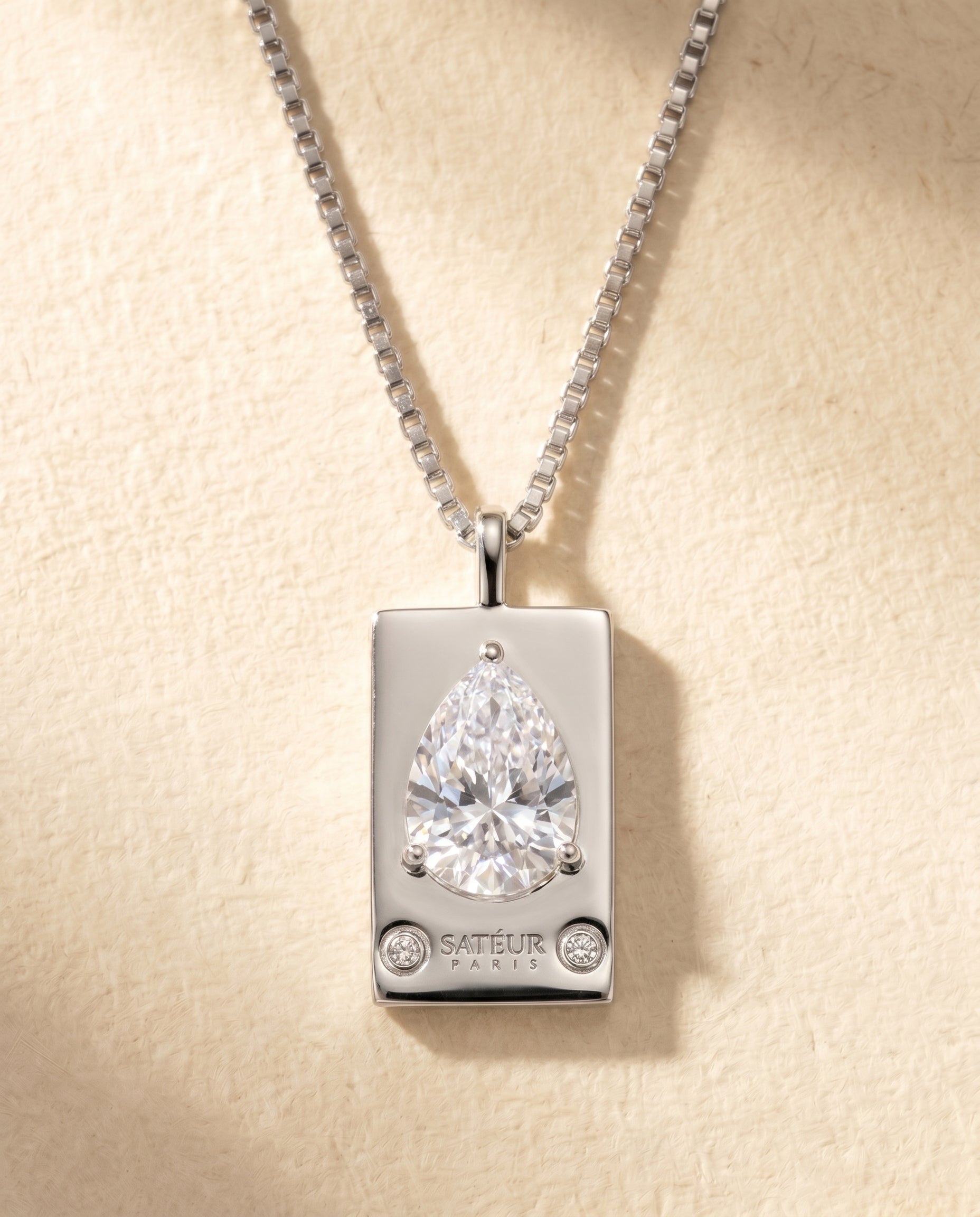 Satéur Parisian Treasure® Poire 925 Necklace