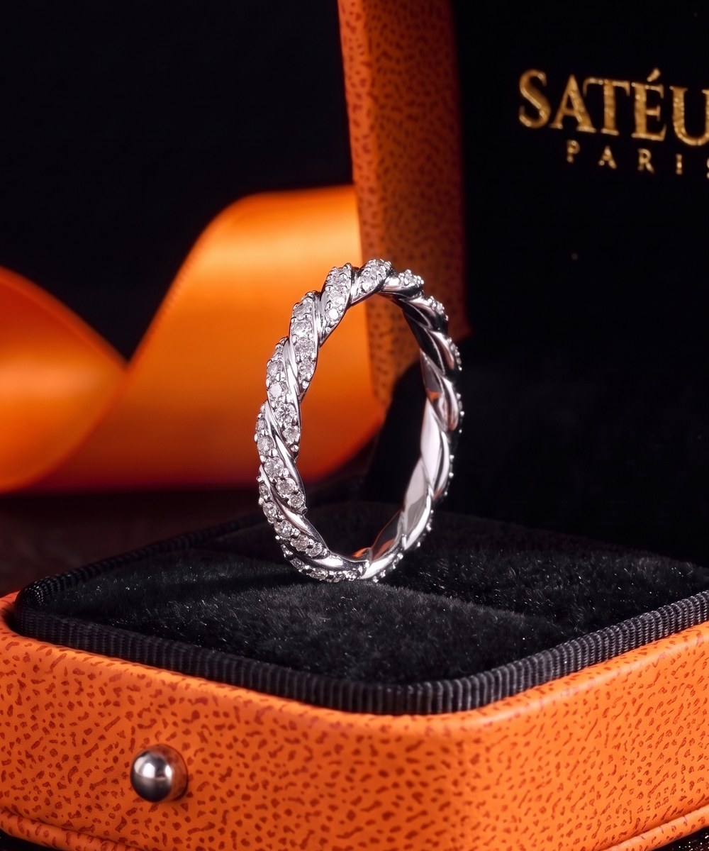 Satéur Spirale Ring™ — side-profile