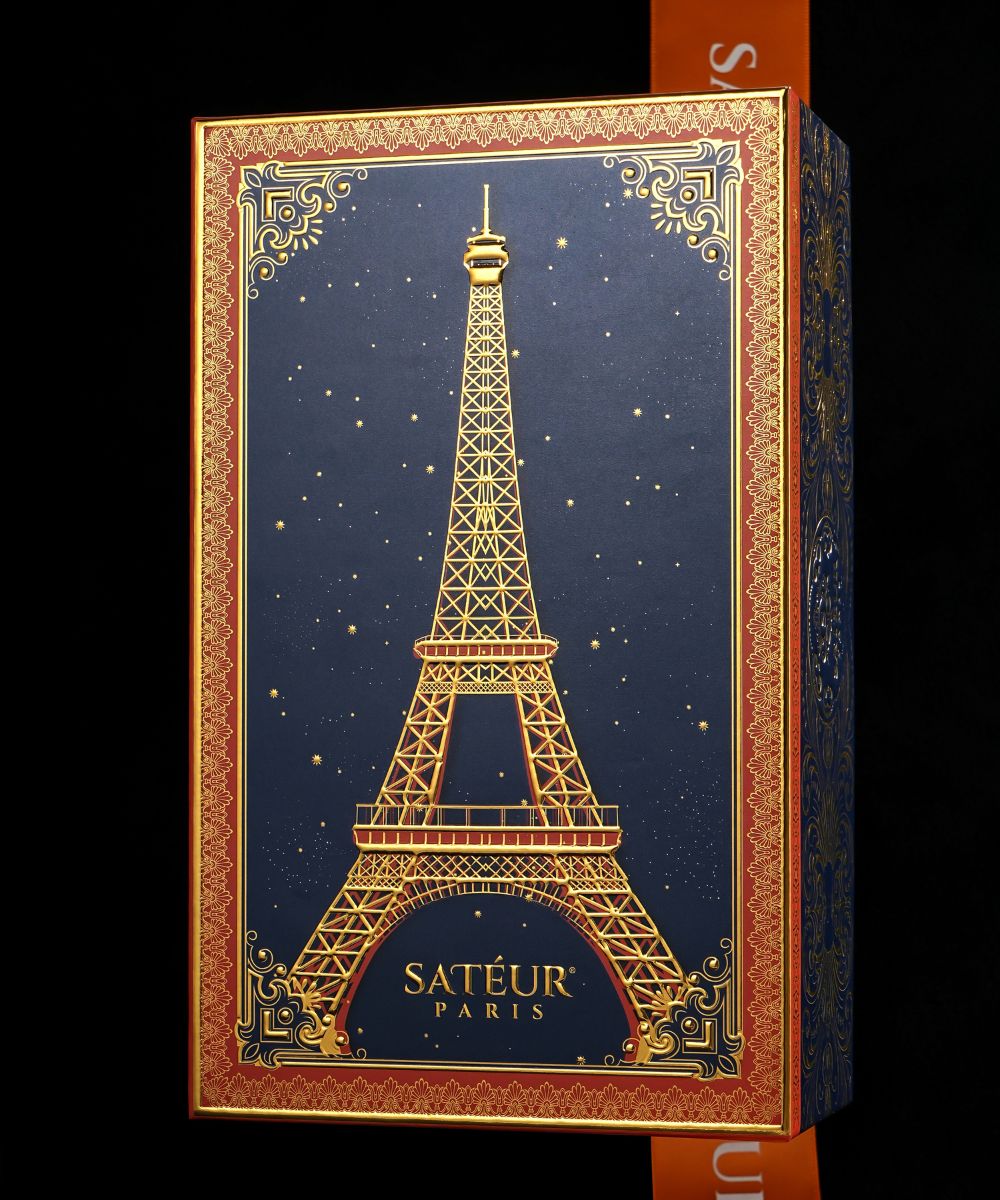 Anillo Satéur Argenté Torre Eiffel™
