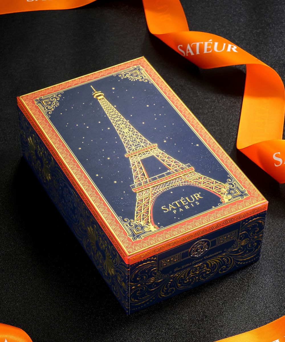 Anillo Satéur Argenté Torre Eiffel™