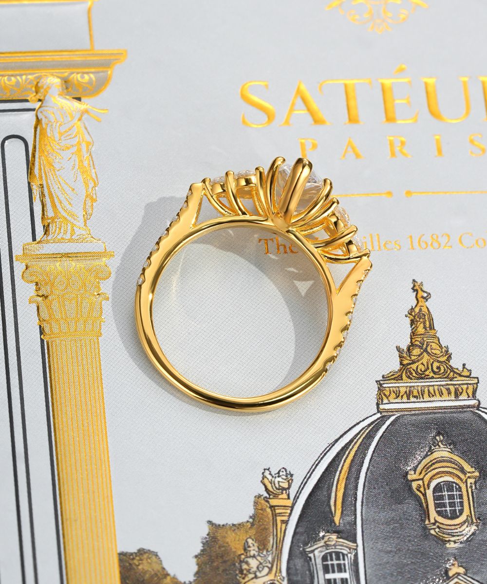 Satéur D’or Palais Perlé Ring™