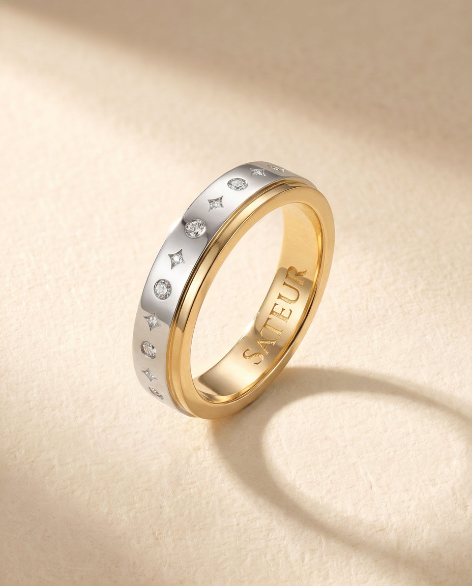 Satéur D’or Céleste Ring™