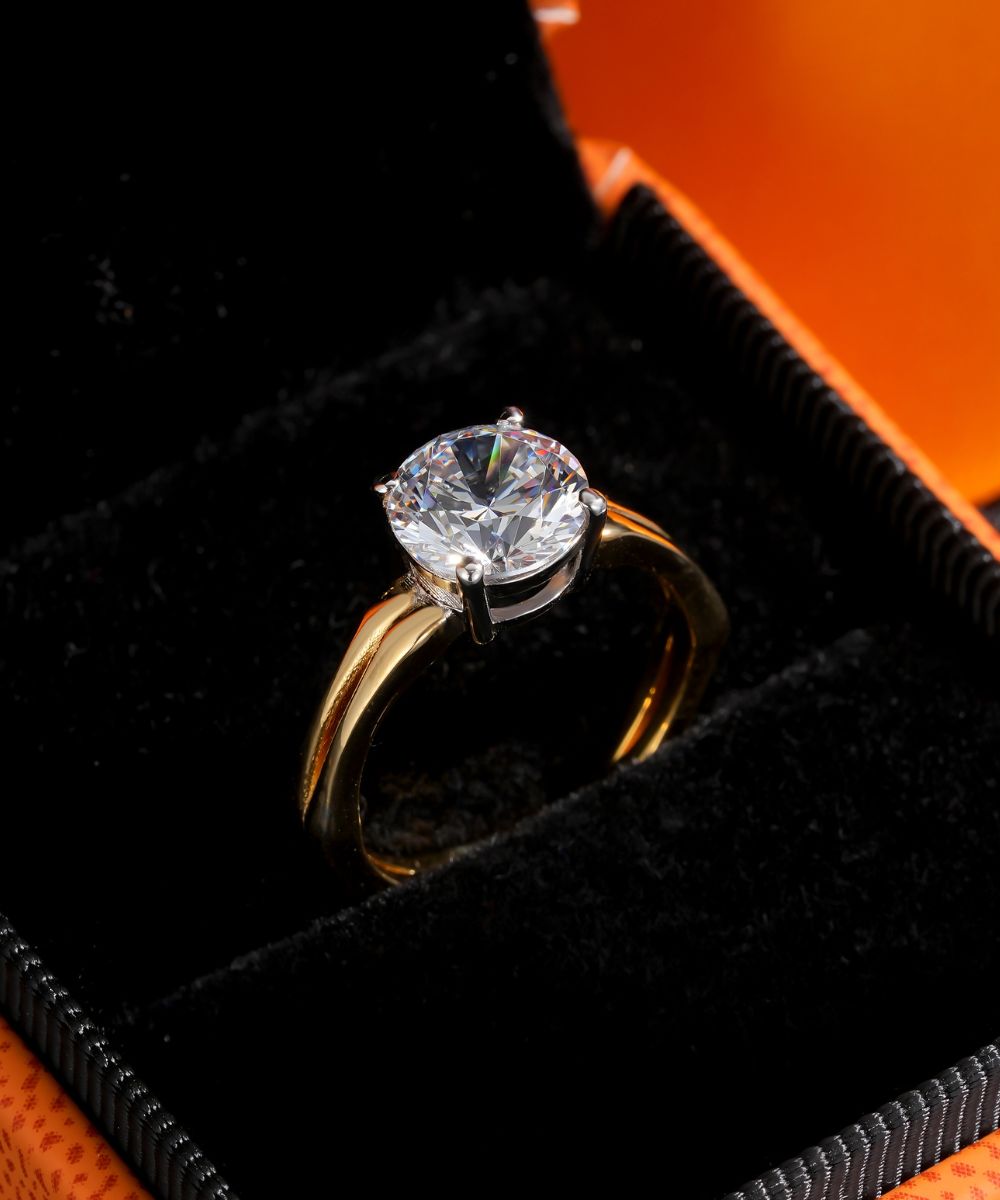 Satéur Deux Âmes Diamond Ring™, 18K Gold