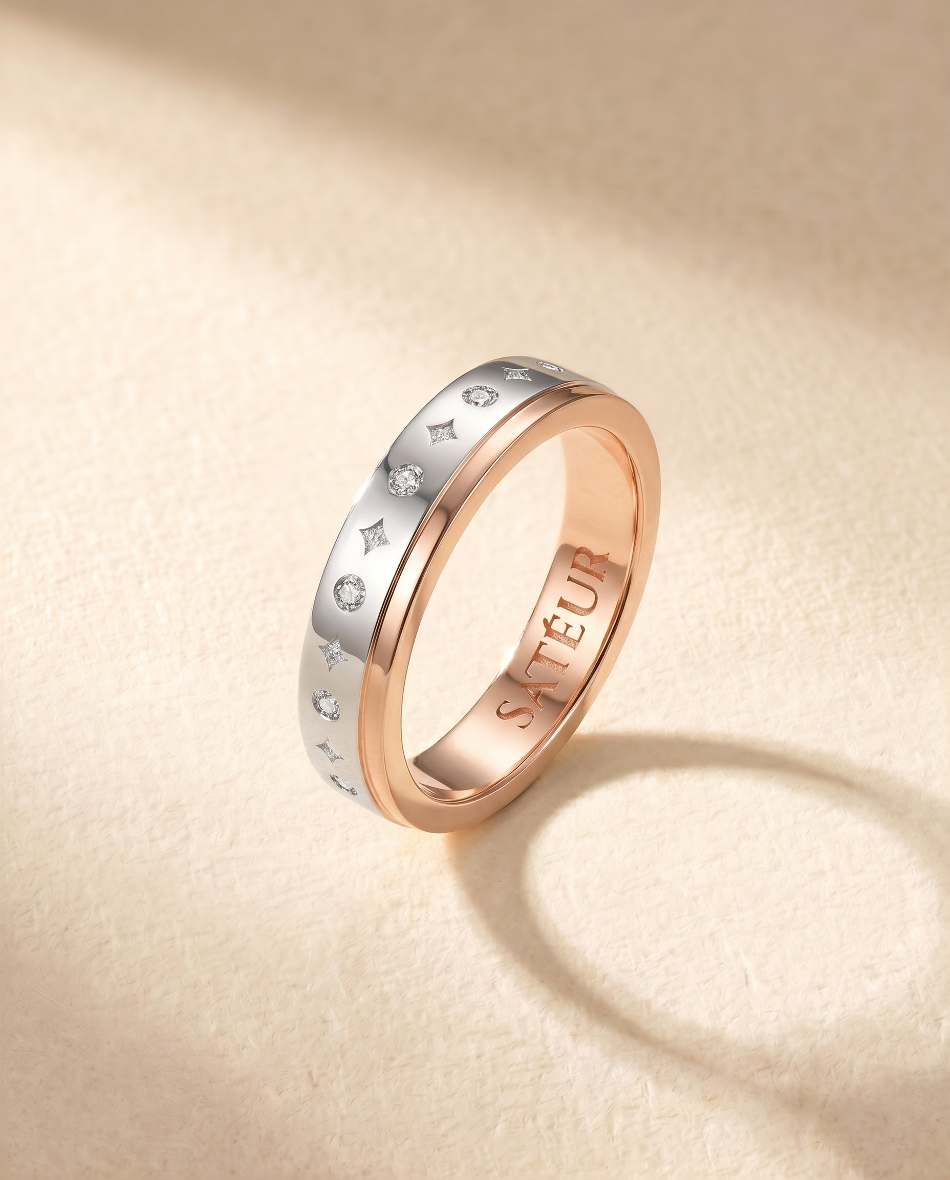 Satéur Rosé Céleste Ring™