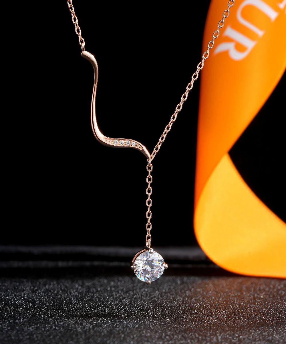 Satéur Vérité Sacrée Diamond Necklace™, 18K White Gold
