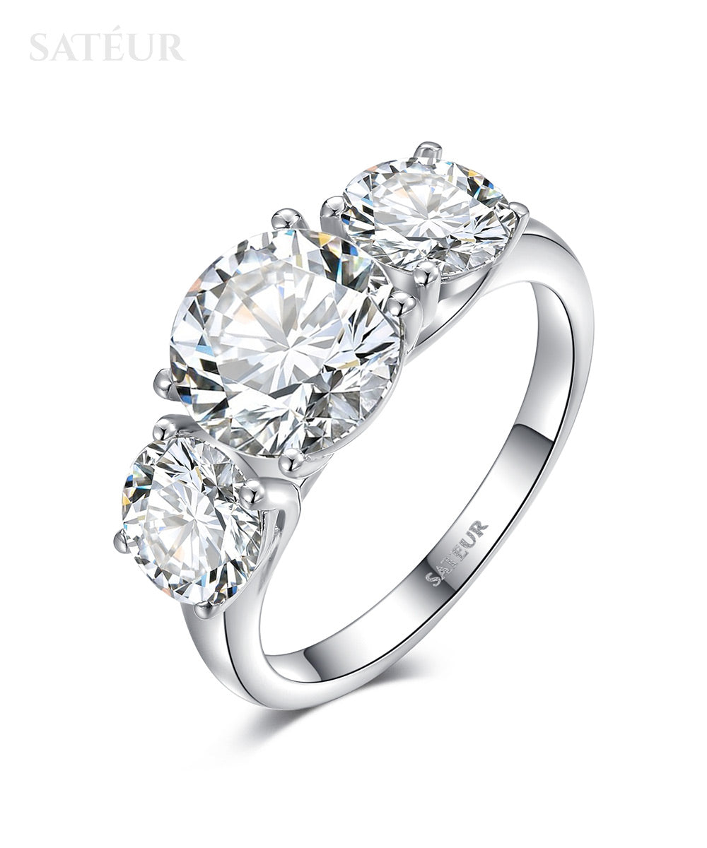 Satéur Tri-pierre Ring™