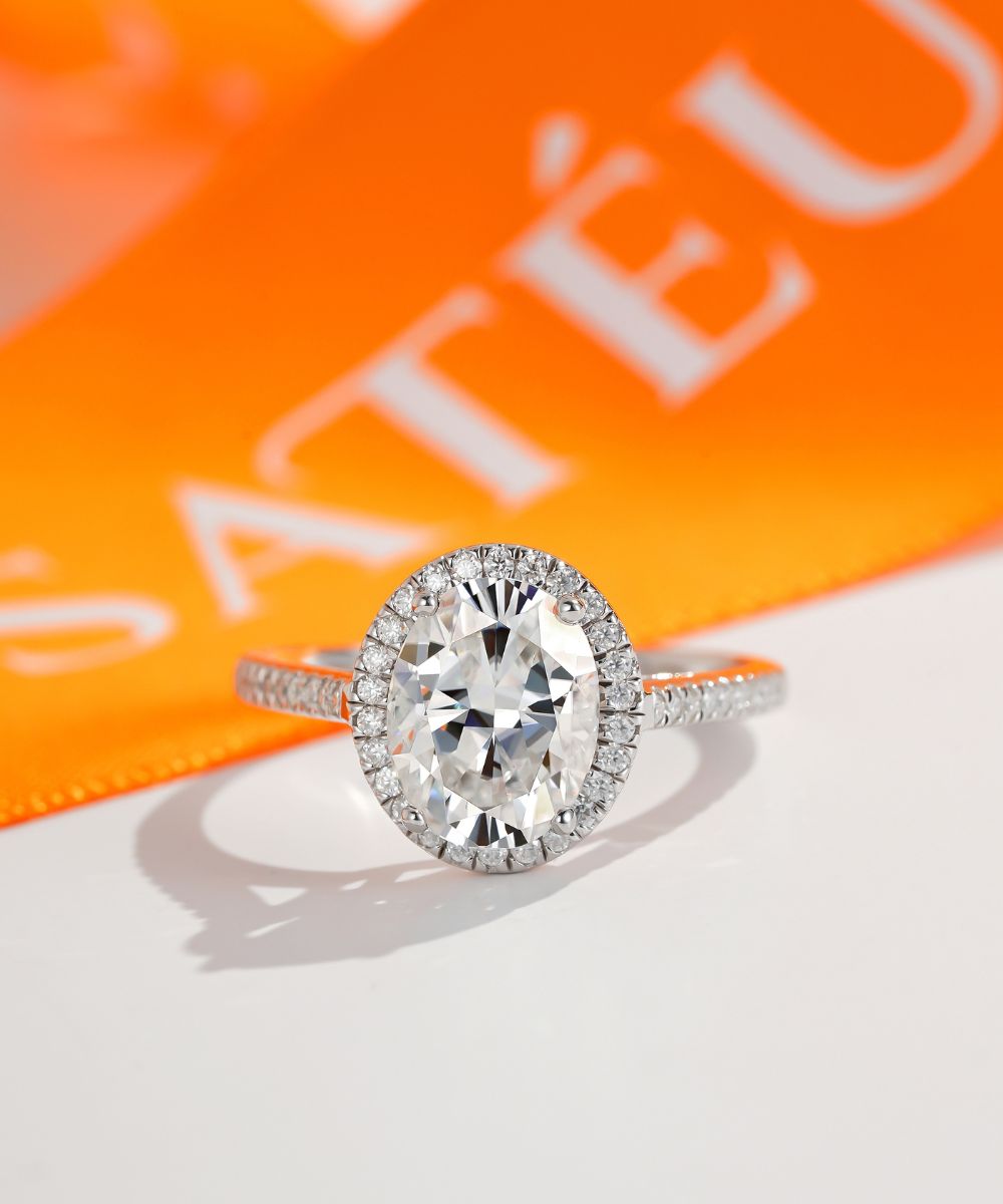 Satéur Éternelle Diamond Ring™, 18K White Gold