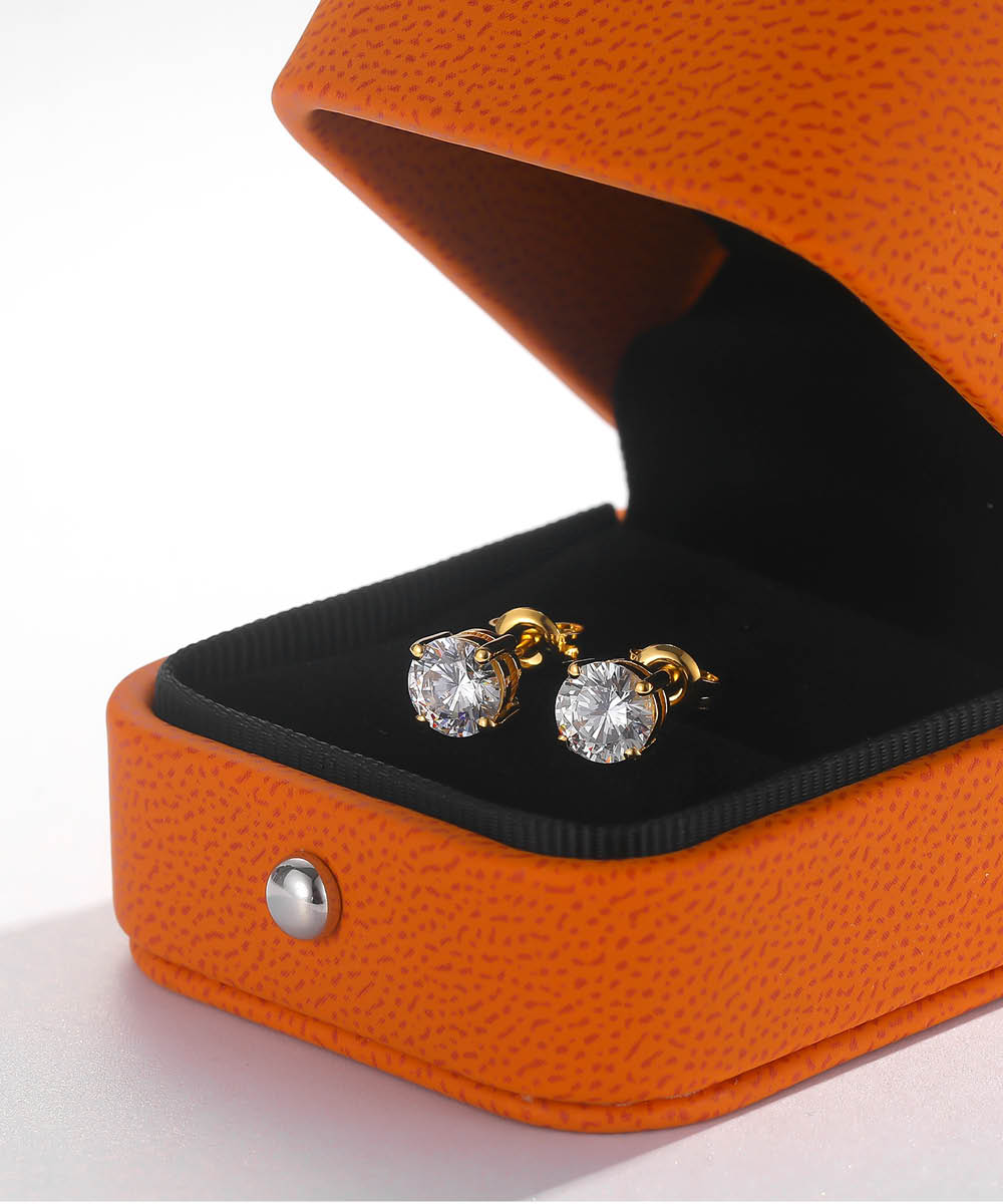 Satéur Exquise Diamond Earrings™, 18K Gold
