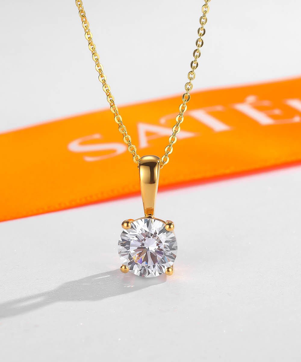 Satéur Elegancia Diamond Necklace™, 18K Gold