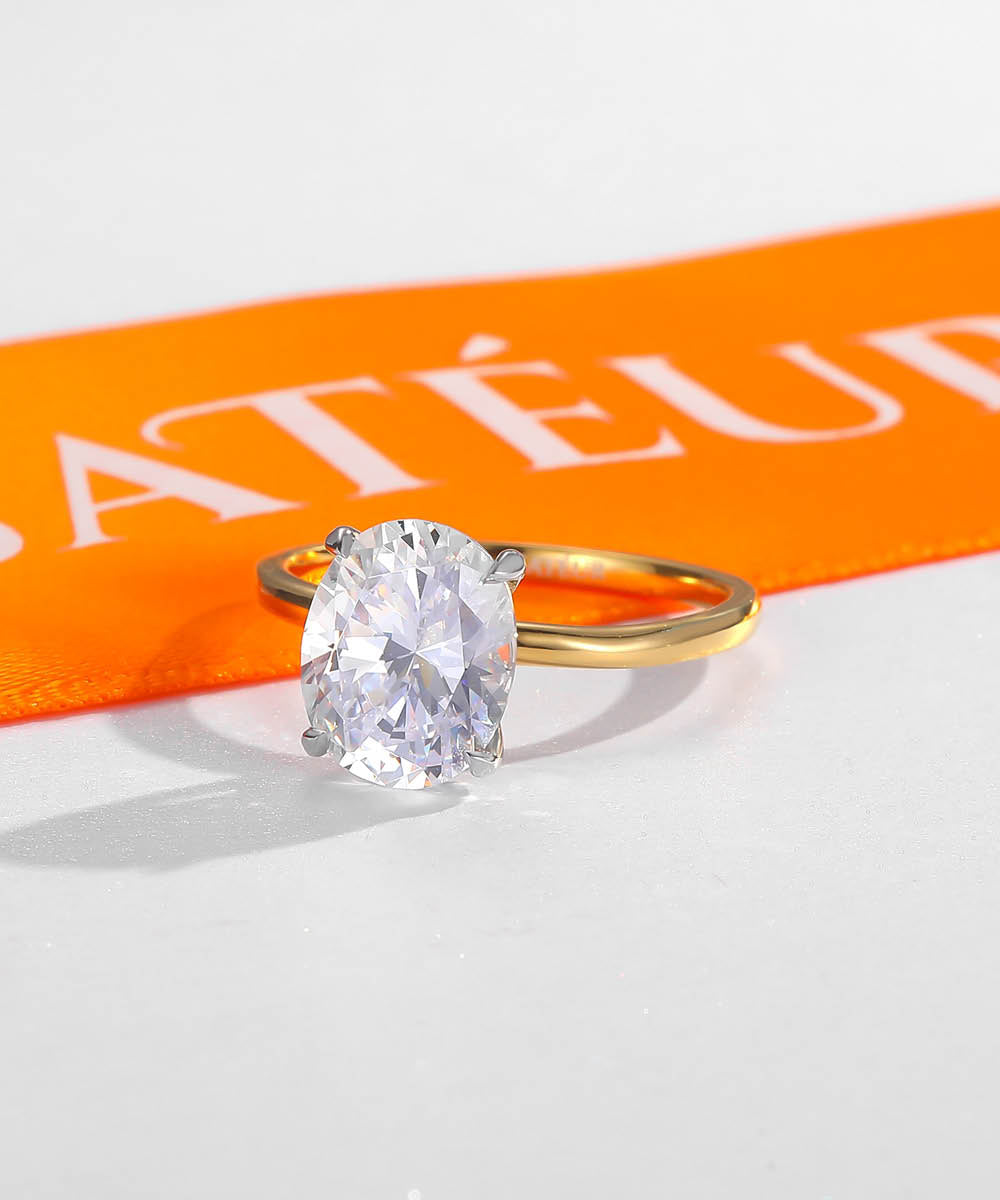 Satéur Aurous Gold Magra Diamond Ring™, 18K Gold