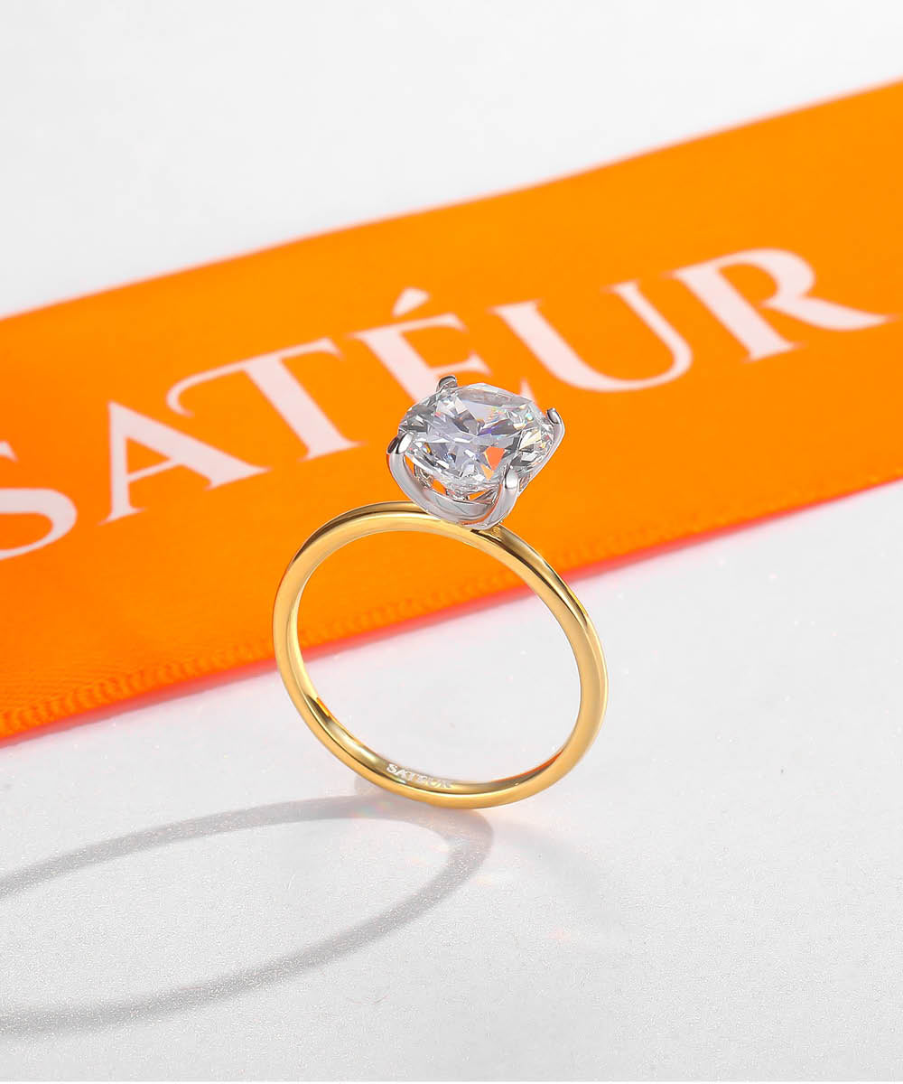 Satéur Aurous Gold Magra Diamond Ring™, 18K Gold