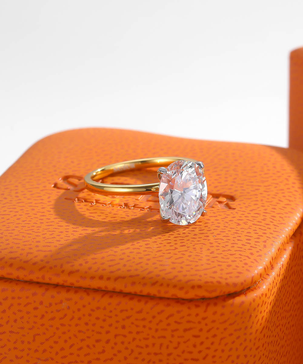 Satéur Aurous Gold Magra Diamond Ring™, 18K Gold