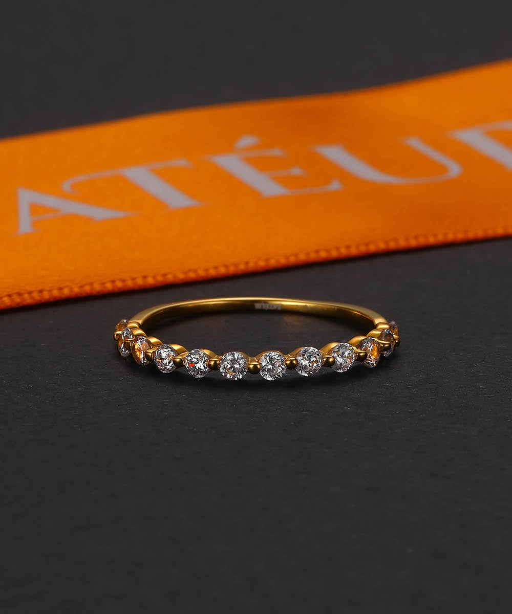 Satéur Aurous Gold Brillantezza Diamond Ring™, 18K Gold