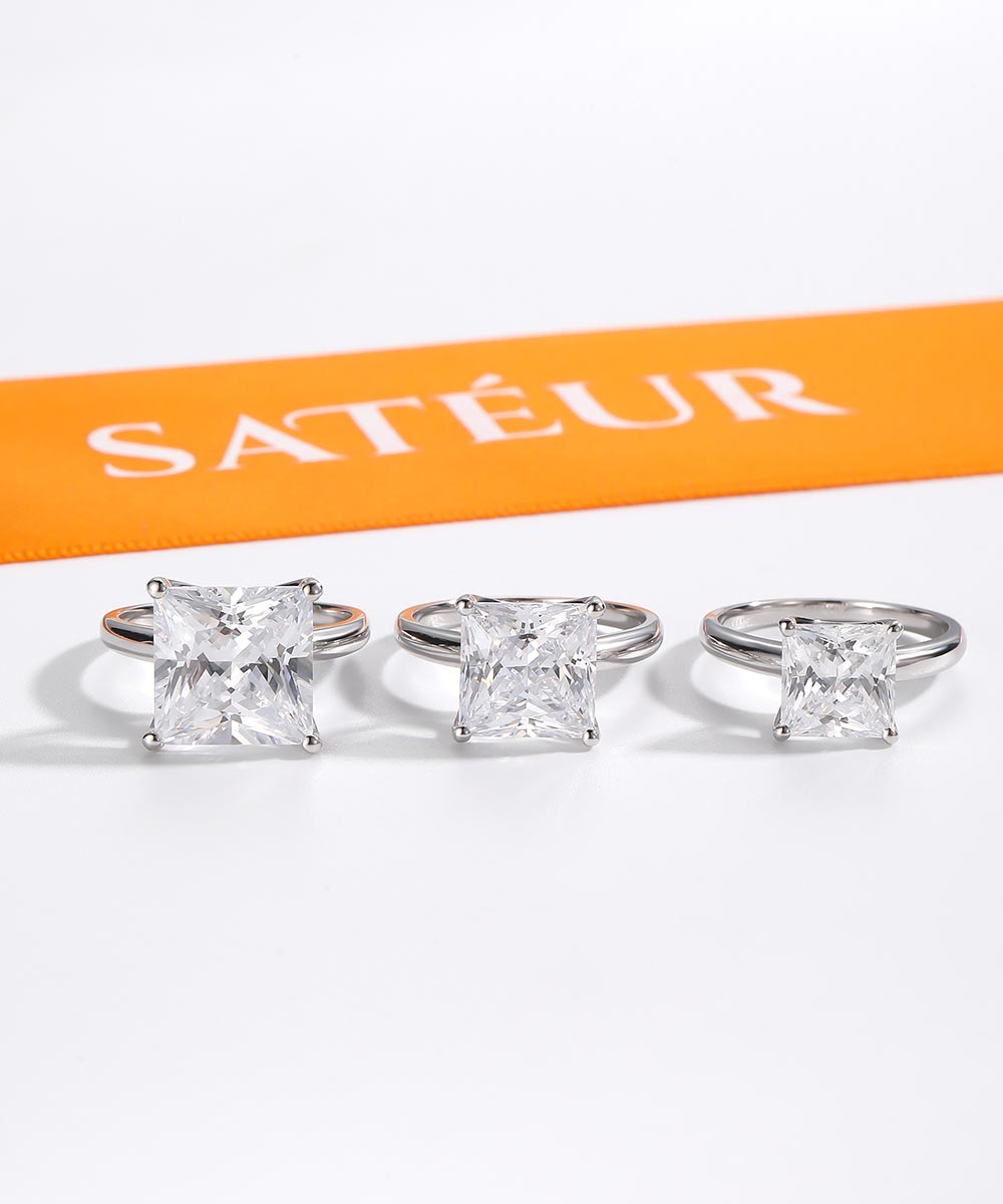 Satéur Adélaïde Diamond Ring™, 18K White Gold