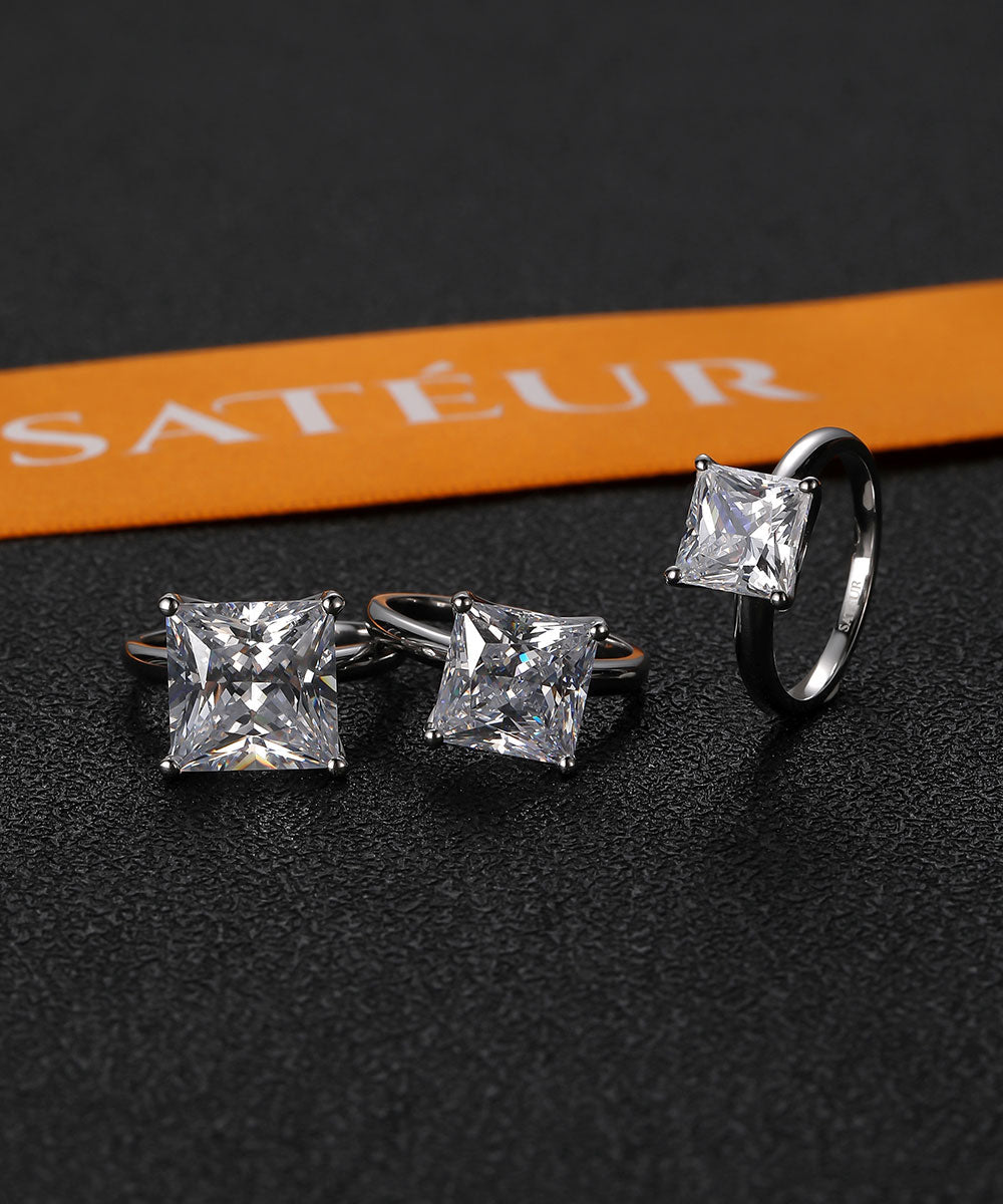 Satéur Adélaïde Diamond Ring™, 18K White Gold