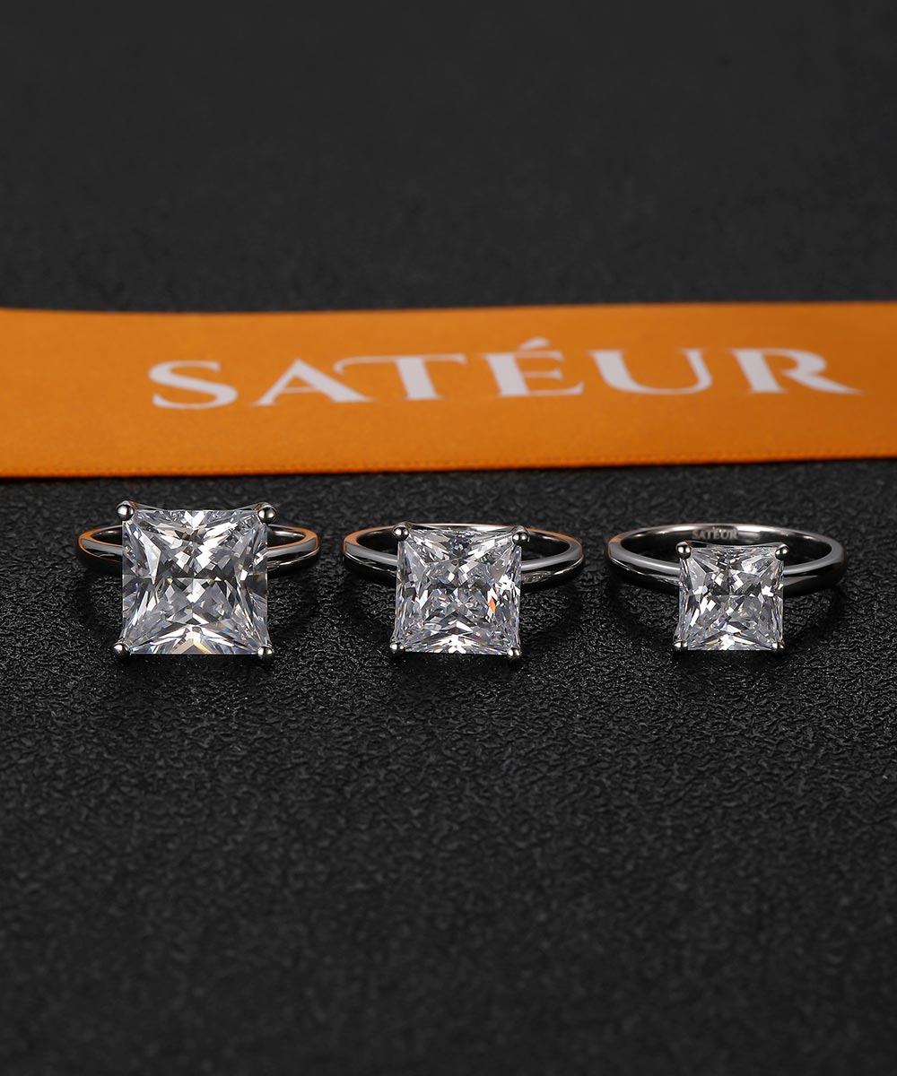 Satéur Adélaïde Diamond Ring™, 18K White Gold