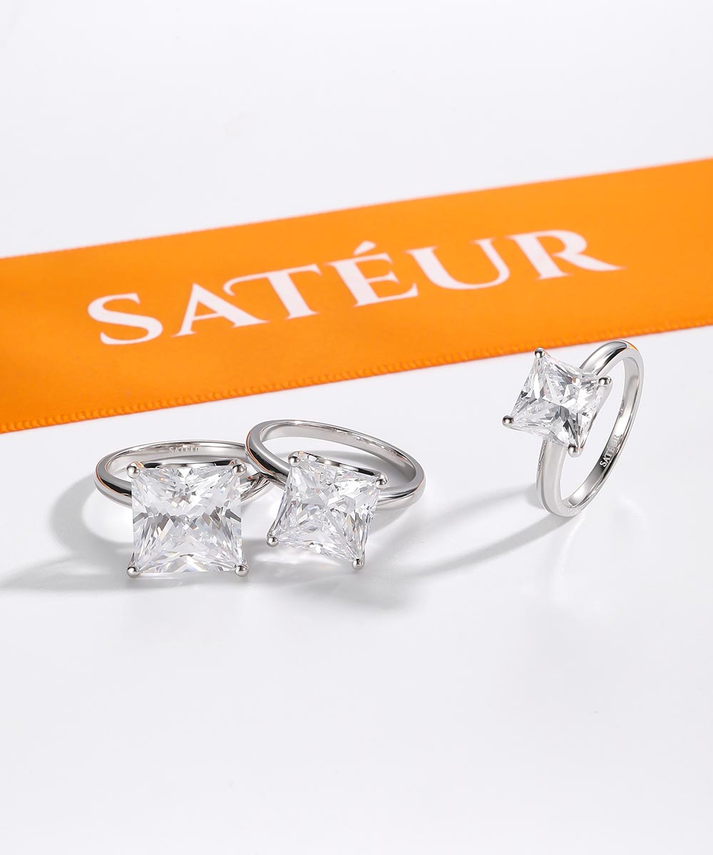 Satéur Adélaïde Diamond Ring™, 18K White Gold