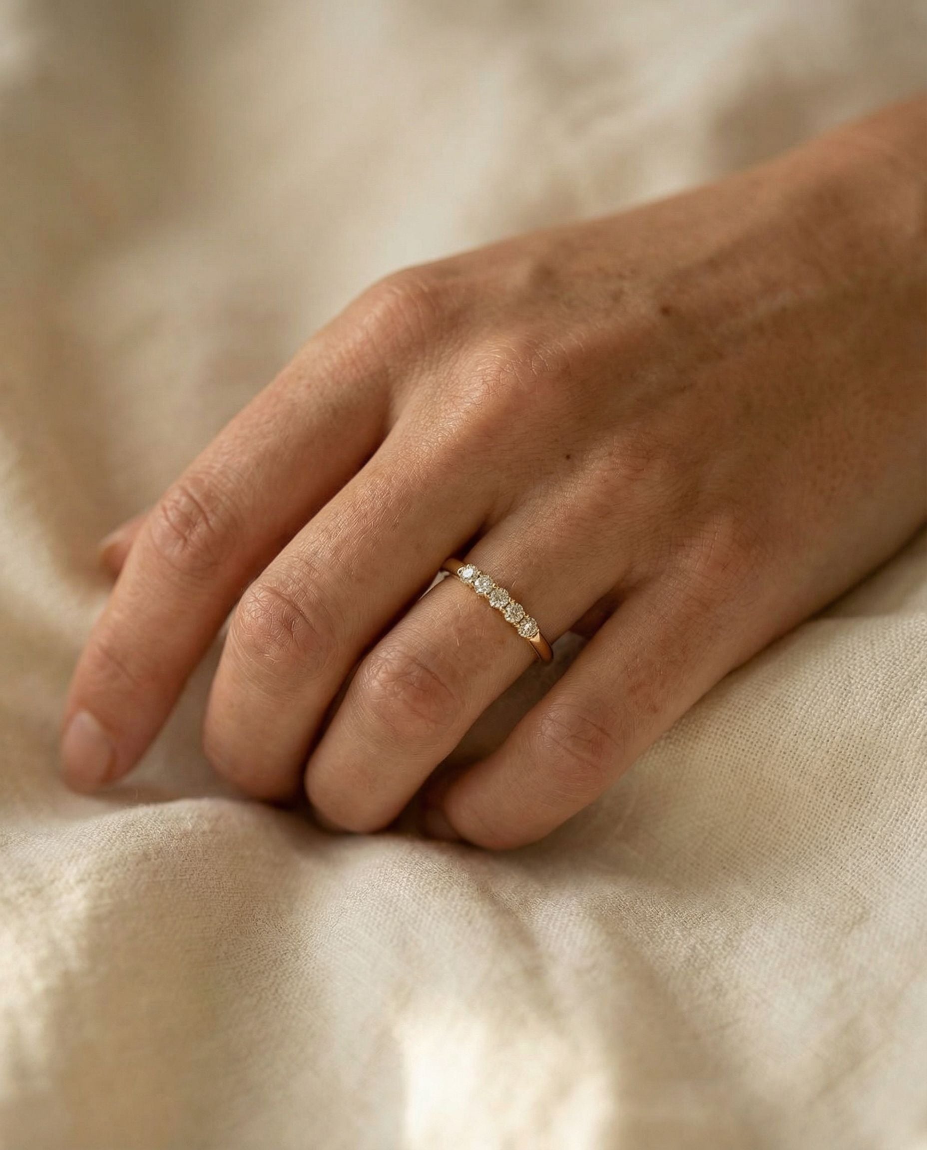 Satéur Allée Diamond Ring™, 10K Solid Gold — image 5