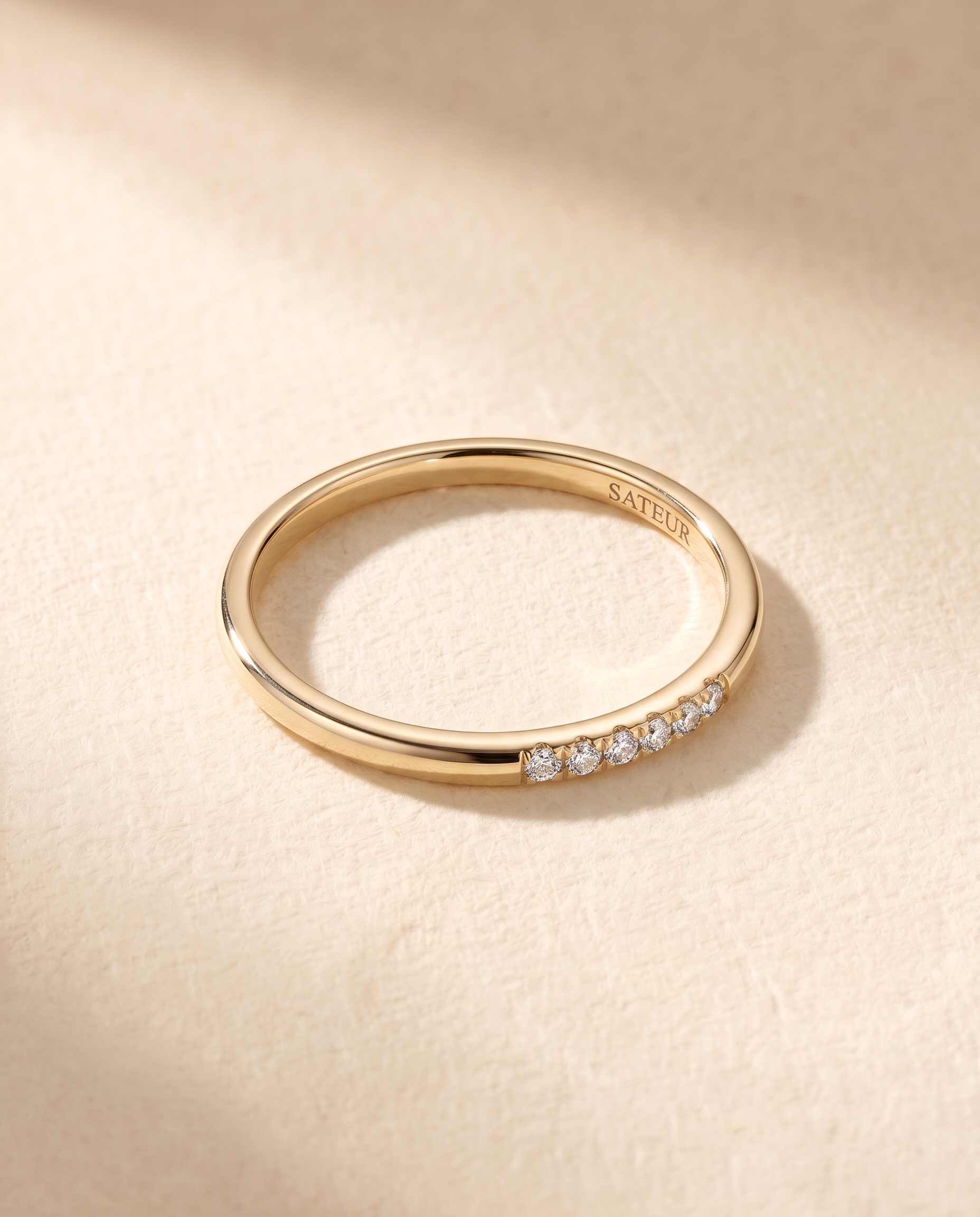 Satéur Allée Diamond Ring™, 10K Solid Gold — image 10