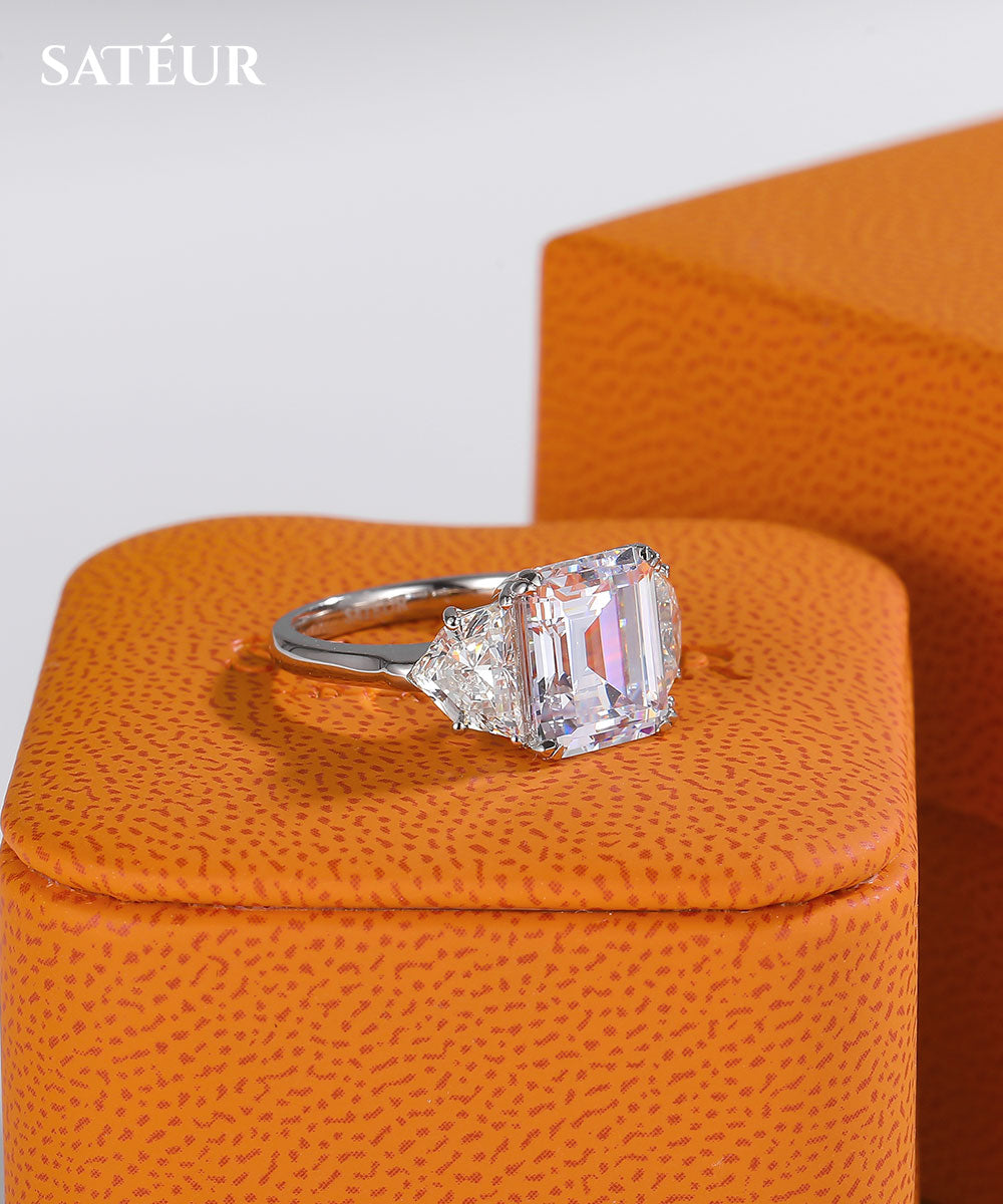 Satéur Chef-d'oeuvre Diamond Ring™, 18K White Gold