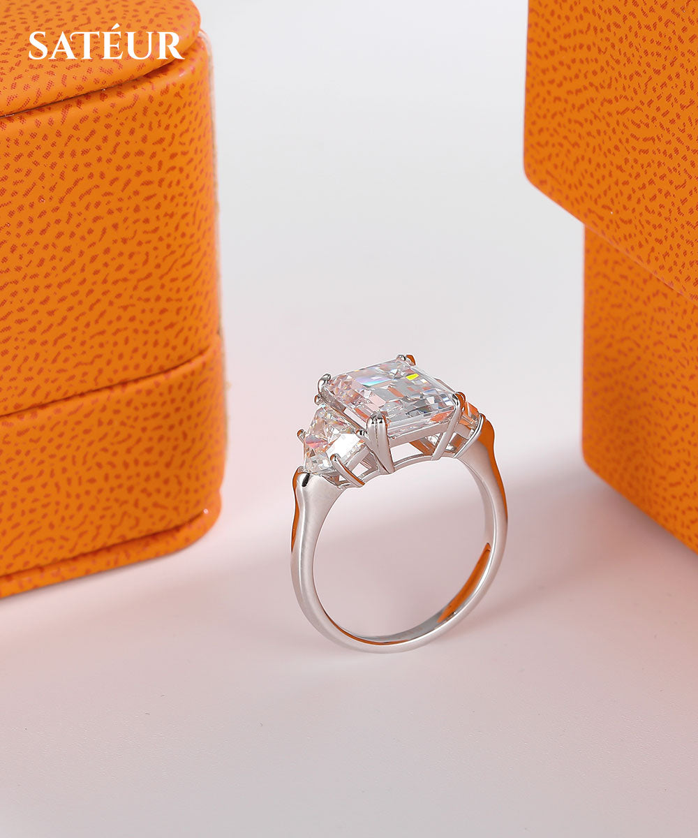 Satéur Chef-d'oeuvre Diamond Ring™, 18K White Gold