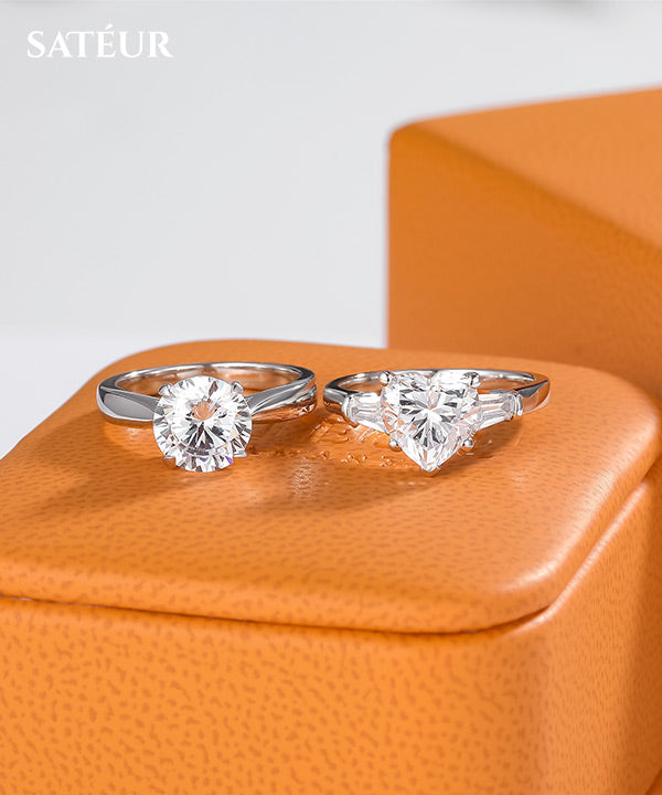 Satéur Amour Éternel Diamond Ring™, 18K White Gold