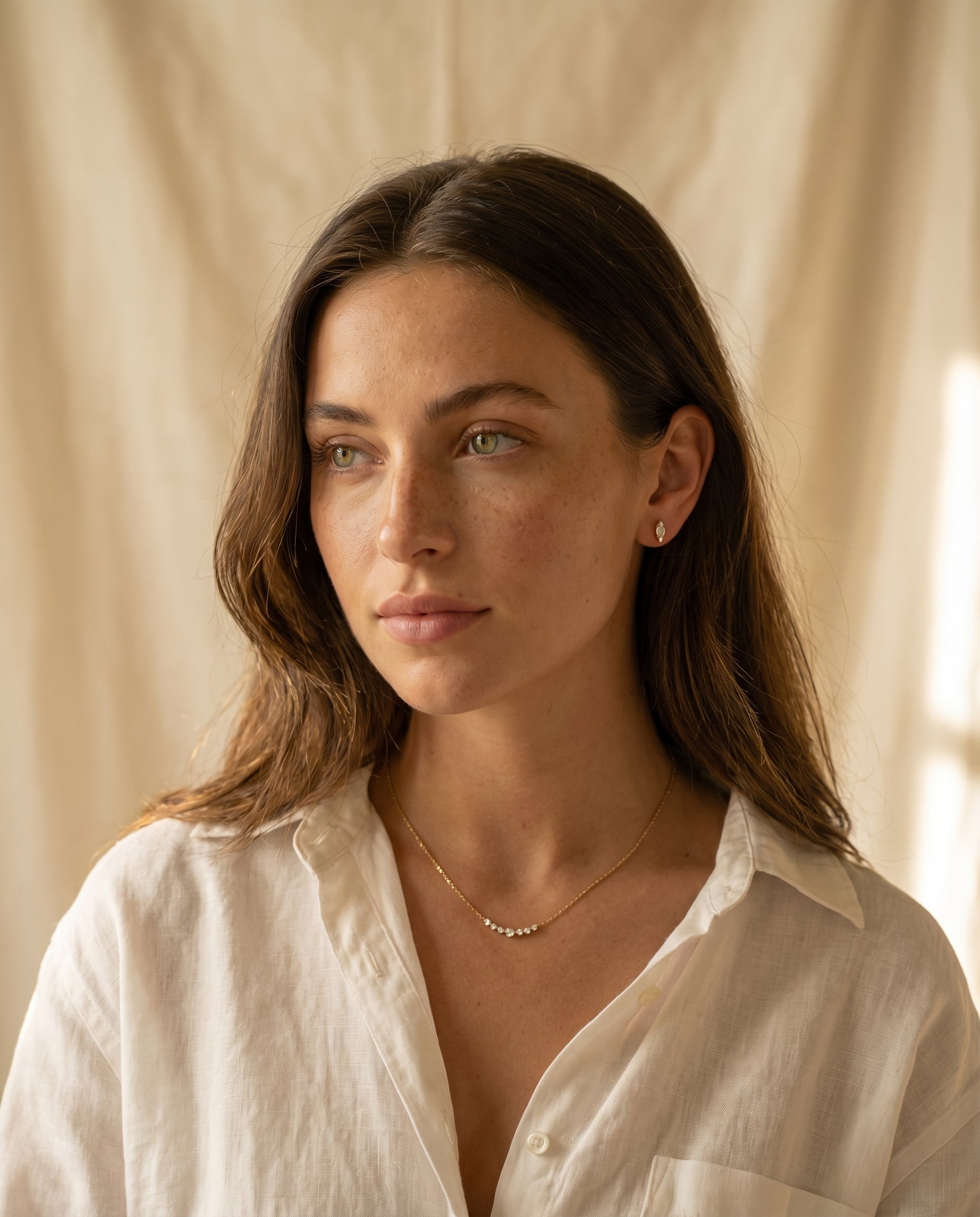 Satéur Feuille Diamond Studs™, 14K Solid Gold — image 7