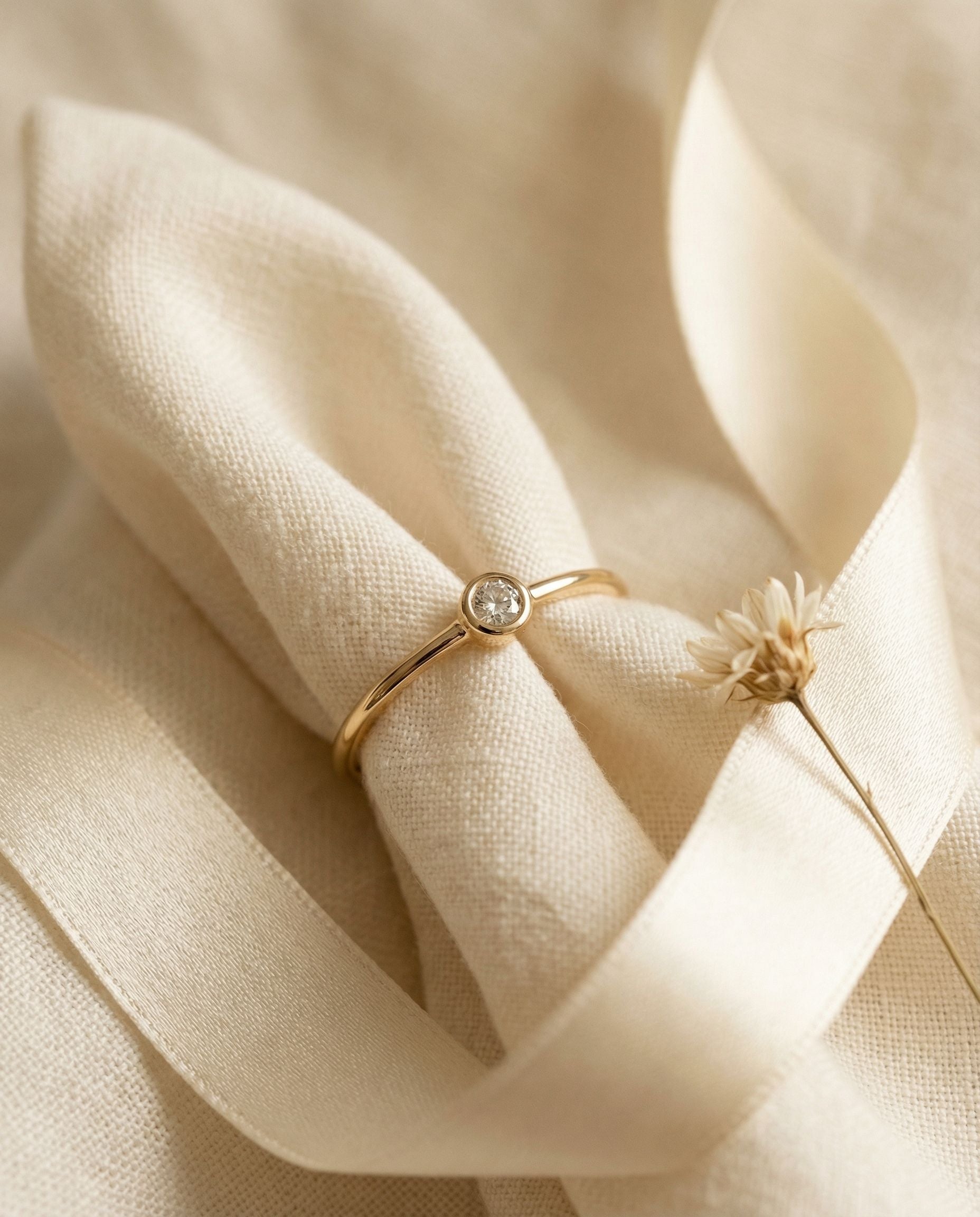 Satéur Origine Diamond Ring™, 14K Solid Gold — image 2
