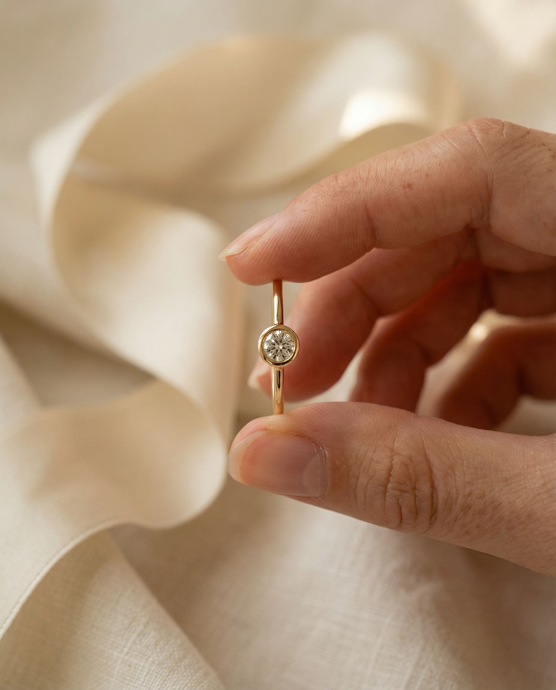 Satéur Origine Diamond Ring™, 14K Solid Gold — image 8