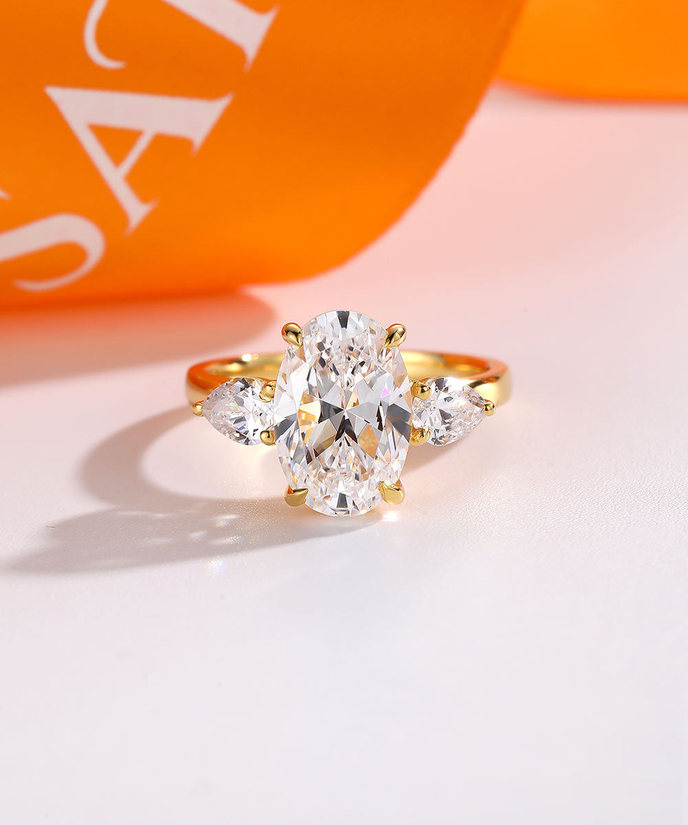 Satéur Renaissance d'Or Diamond Ring™, 18K Gold