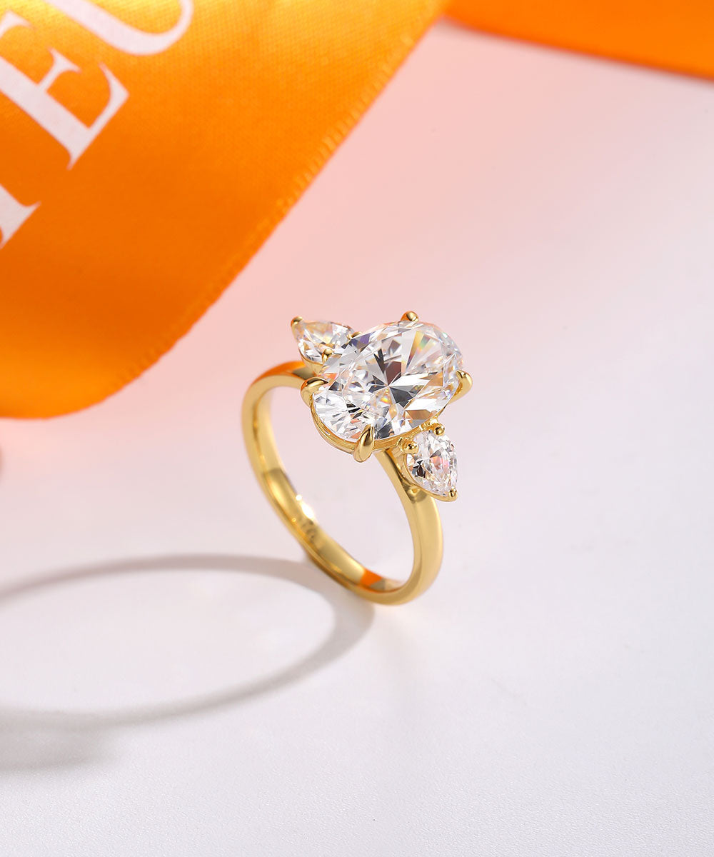Satéur Renaissance d'Or Diamond Ring™, 18K Gold