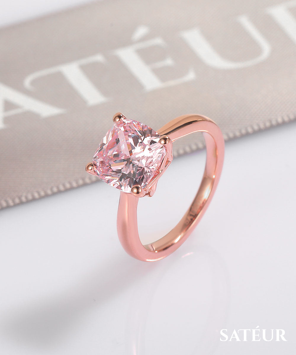 Satéur Rosé Roi Destinée Diamond Ring™, 18K Rose Gold